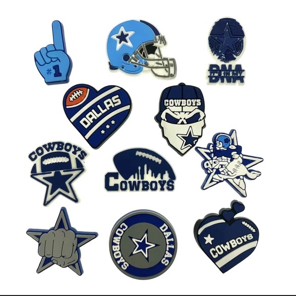 Cowboys Accessories Dallas Cowboys Nfl Football Shoe Charms Crocs